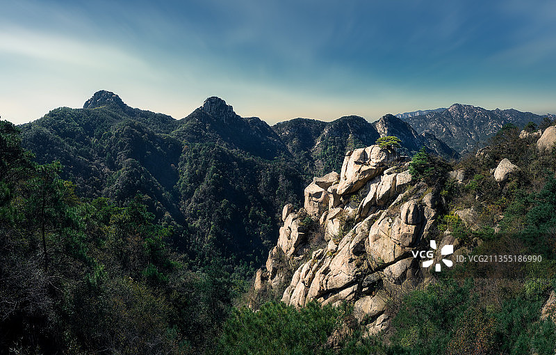 沂蒙山风光之天壶峰图片素材