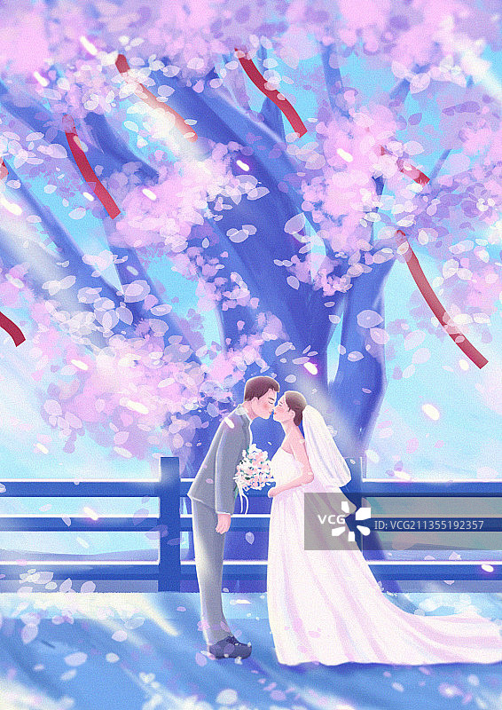 爱情,情人节,结婚,插画,插图画法,绘画插图,浪漫,伴侣图片素材