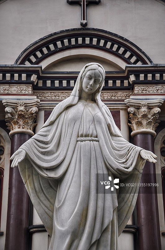 成都平安桥天主教堂图片素材