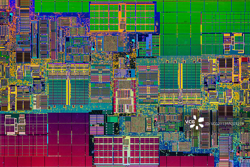 Intel Itanium 9130N核心照片图片素材