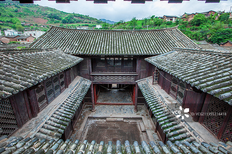 云南大学（东陆大学）第一任校长董泽故居图片素材