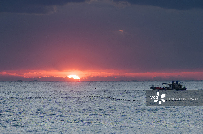 花莲日出图片素材