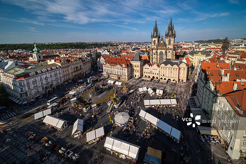 布拉格广场图片素材