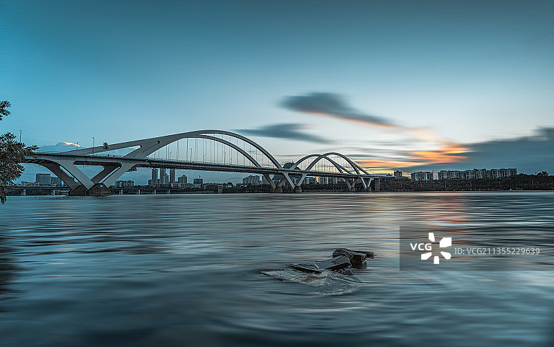 柳州广雅大桥图片素材