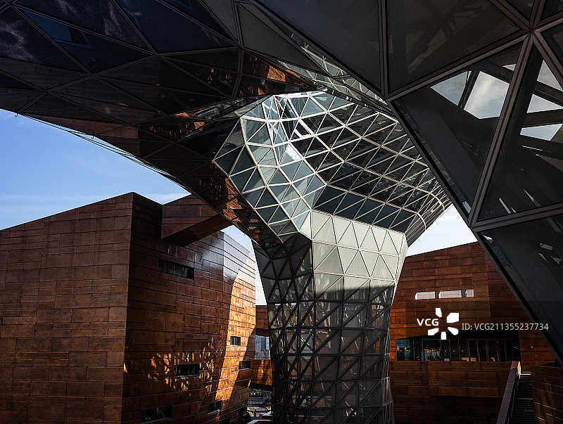 上海世博会博物馆阳光灿烂的日子图片素材