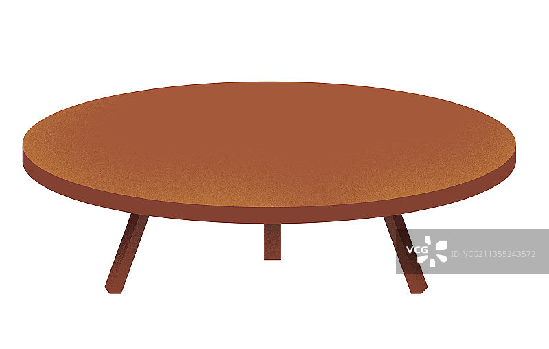 大木头圆桌图片素材