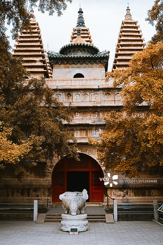 五塔寺图片素材