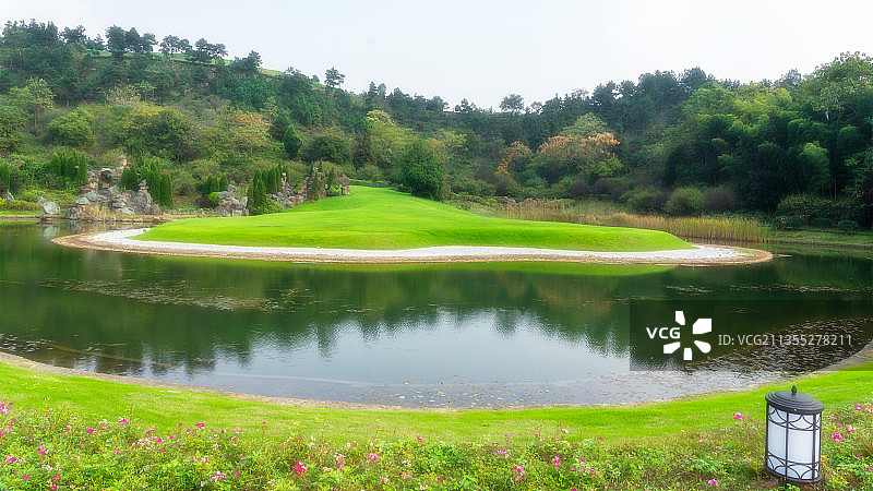 太极湖图片素材