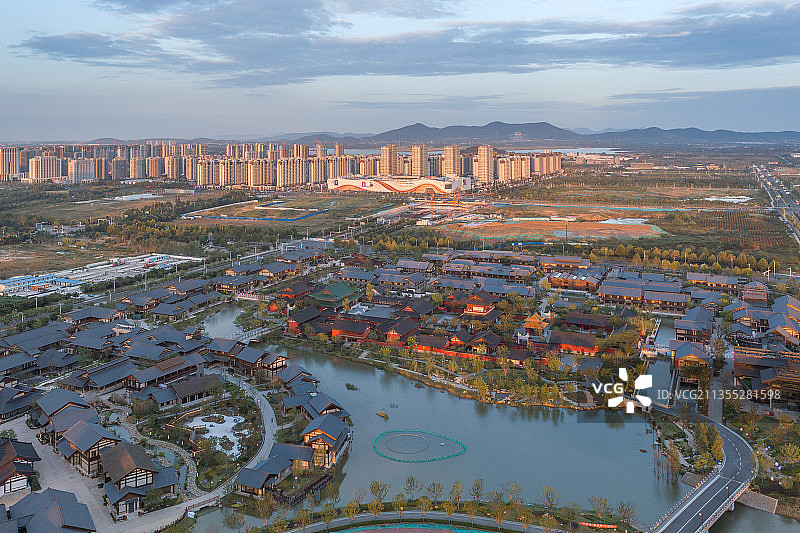 江苏省南京市溧水区无想水镇景区图片素材