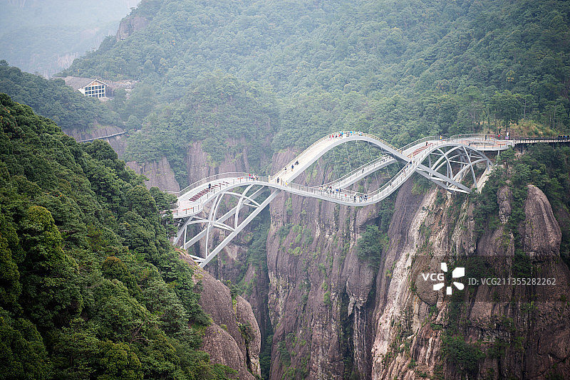 神仙居如意桥图片素材