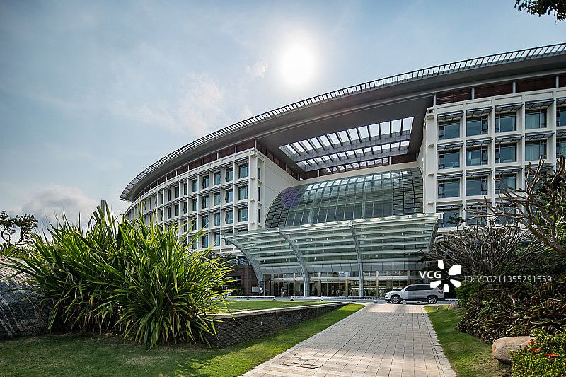 三亚301医院、海南医院、外观、外立面、房地产、三亚医疗配套图片素材