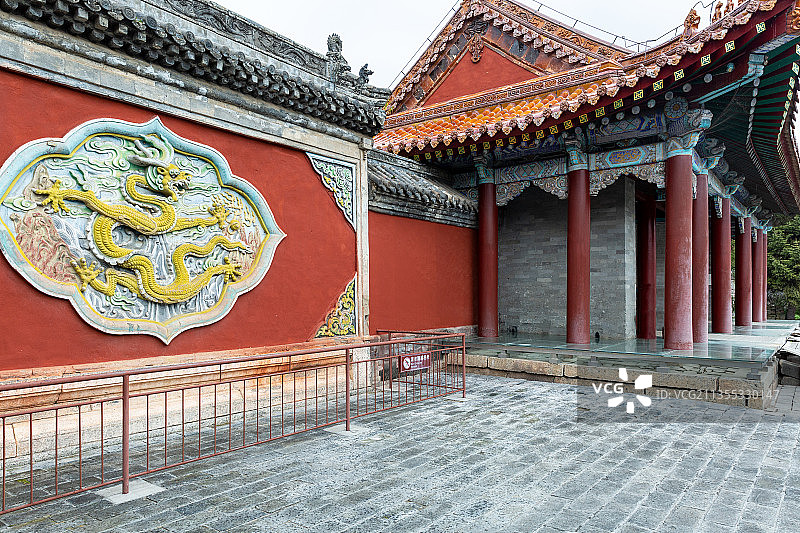清朝古代建筑清永陵图片素材