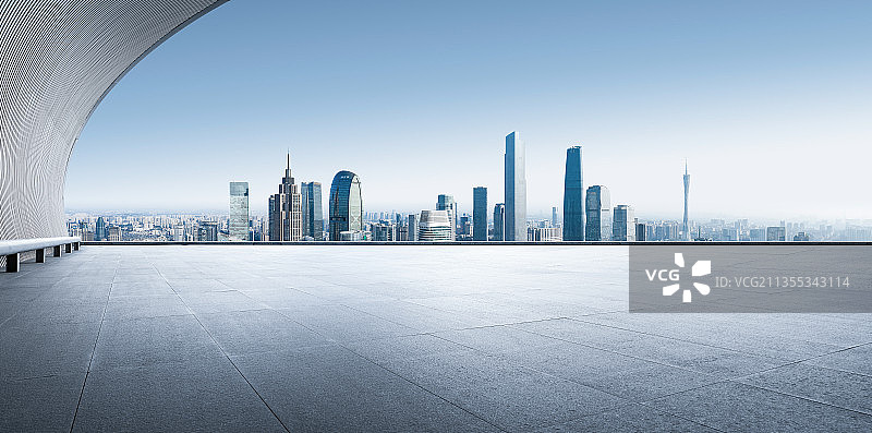广州现代建筑广场图片素材