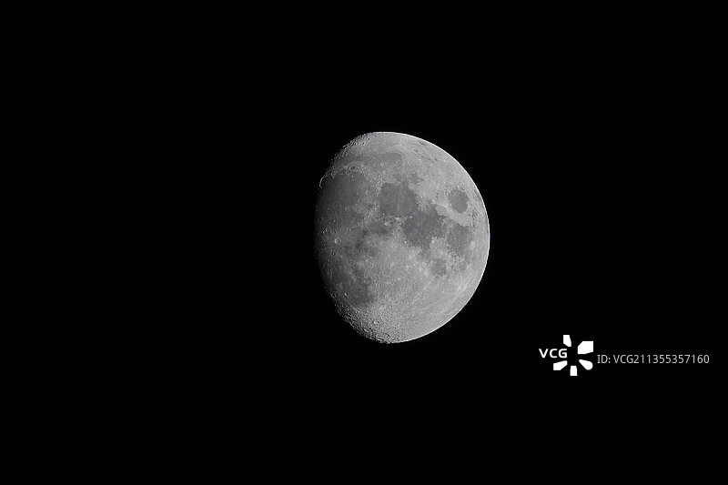 农历十一的月相图片素材