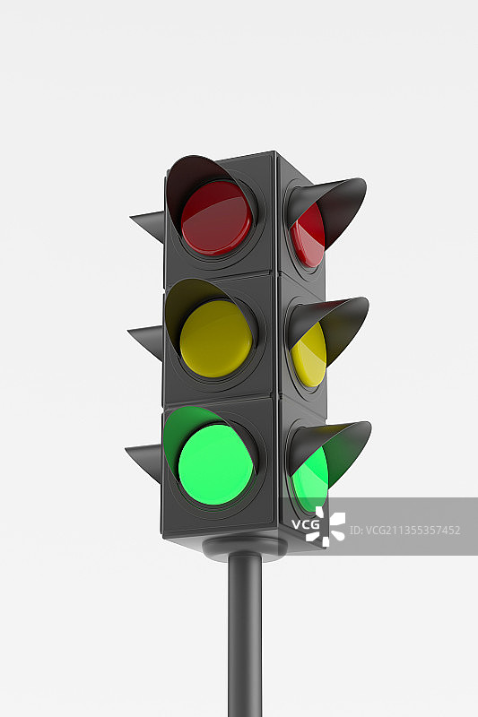 十字路口用的各种红绿灯图片素材