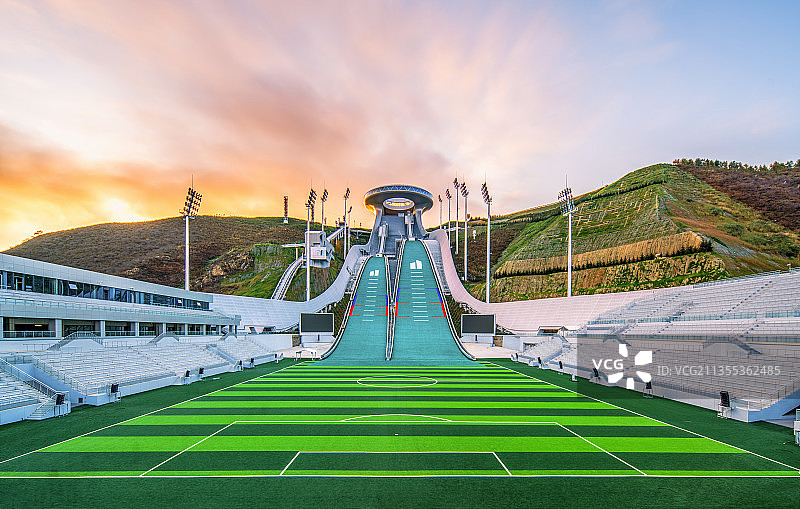 国家跳台滑雪中心图片素材