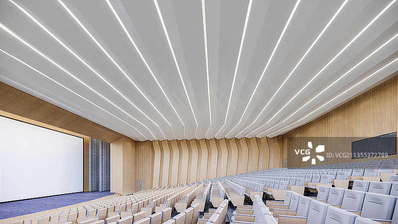 现代简约风格中学报告厅图片素材