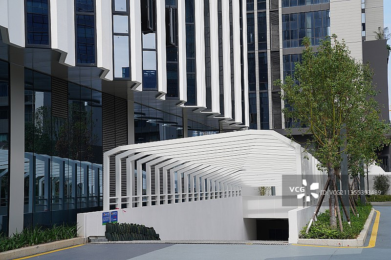 地下车库入口图片素材