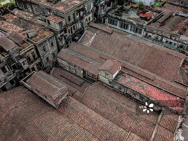 中国广东省江门市开平市赤坎古镇图片素材