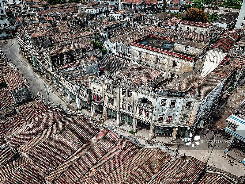 中国广东省江门市开平市赤坎古镇图片素材