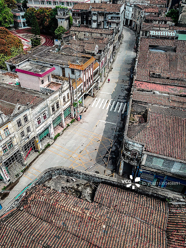 中国广东省江门市开平市赤坎古镇图片素材