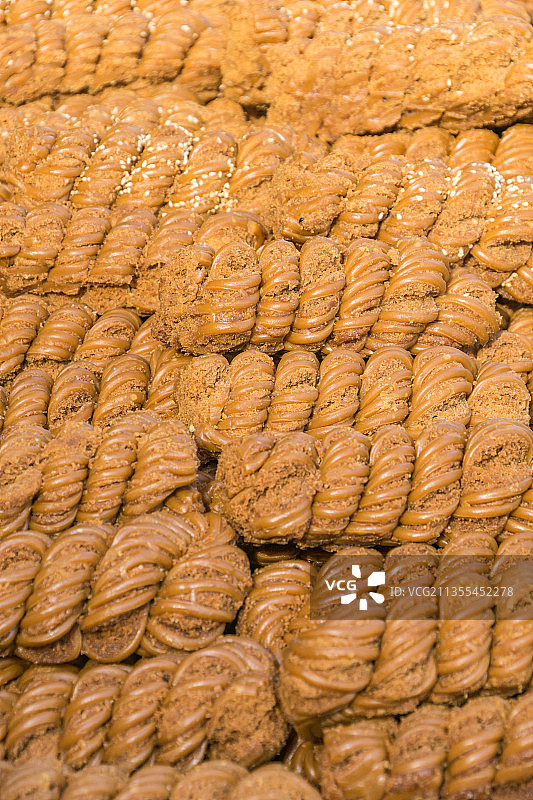 中国天津大麻花特写图片素材