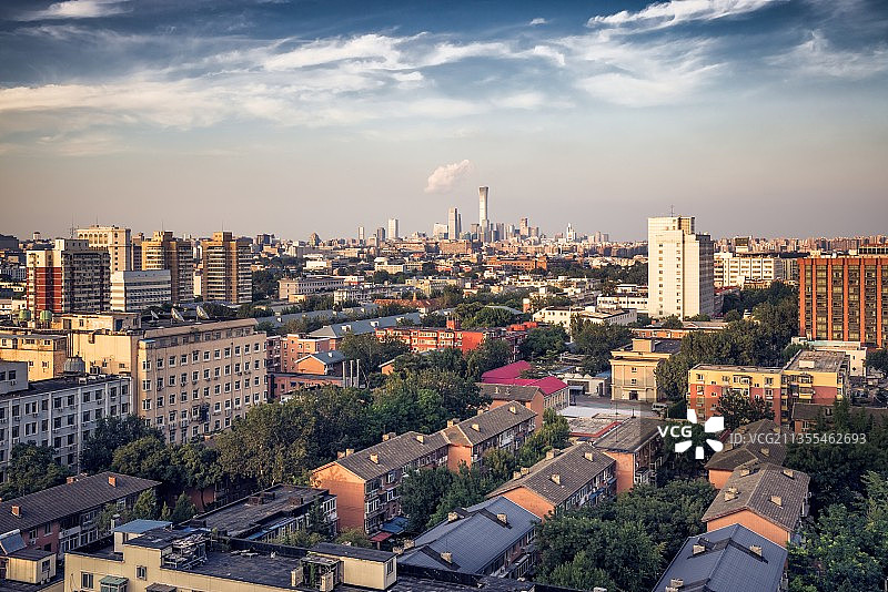 北京南城老楼房图片素材