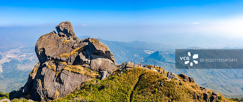 广东省韶关市新丰县云髻山自然保护区图片素材