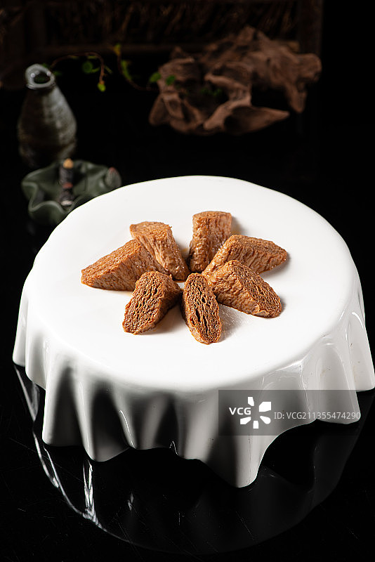 一品素烧鹅图片素材