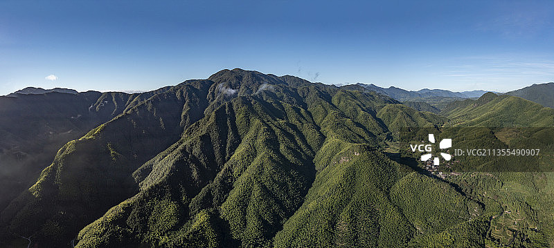 浙江省丽水市景宁畲族自治县东坑镇风光图片素材