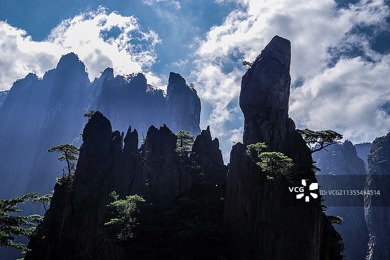 黄山骆驼峰图片素材