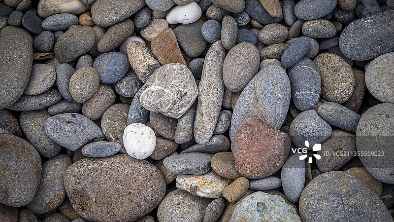 美国华盛顿州圣胡安县鹅卵石全画幅照片图片素材