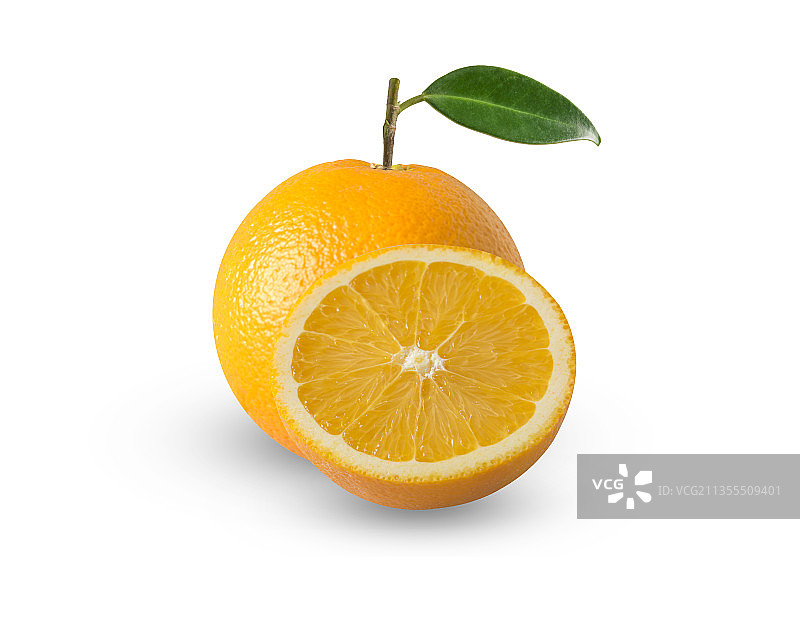白色背景下的柠檬特写图片素材