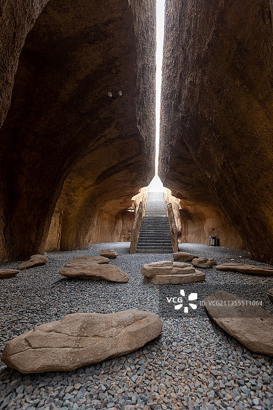 山西运城芮城西侯度遗址图片素材