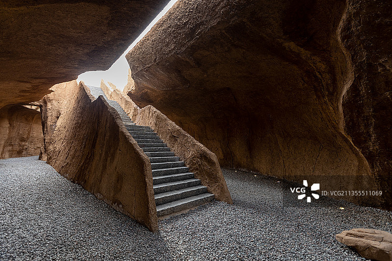 山西运城芮城西侯度遗址图片素材