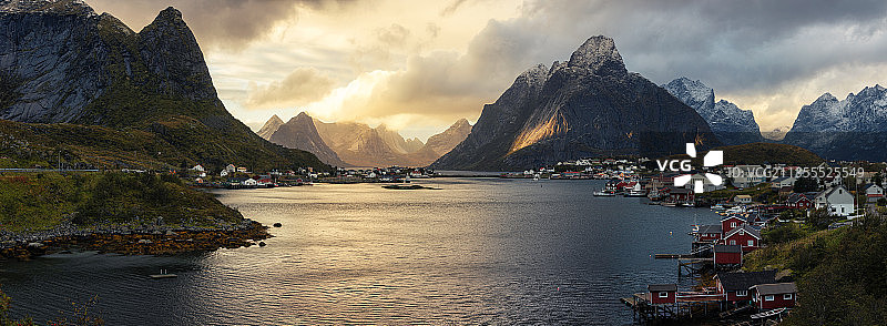 挪威罗佛顿群岛 lofoten islands图片素材