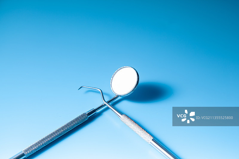 牙科工具静物图片素材