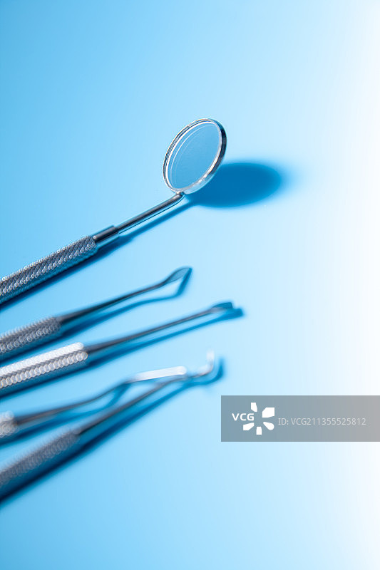 牙科工具静物图片素材