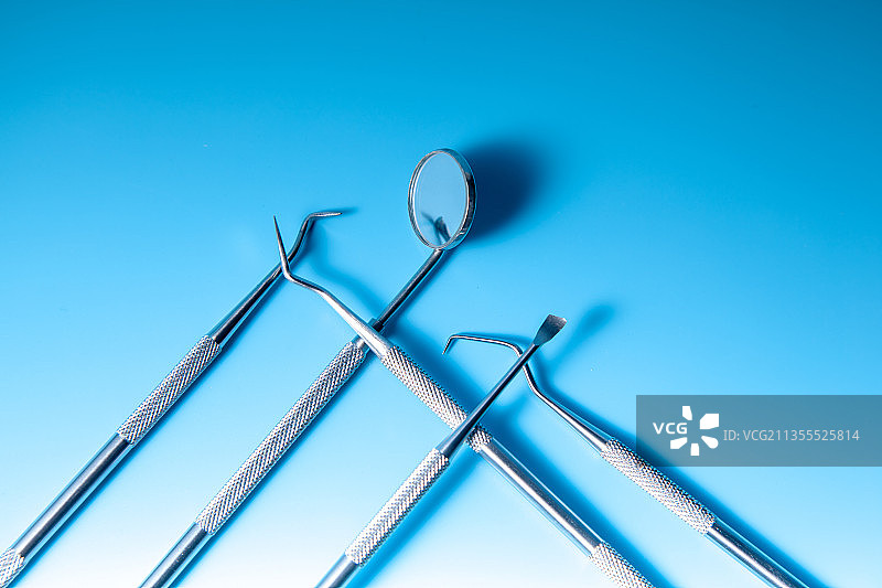 牙科工具静物图片素材