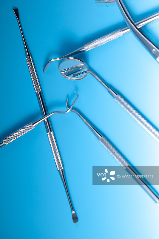 牙科工具静物图片素材