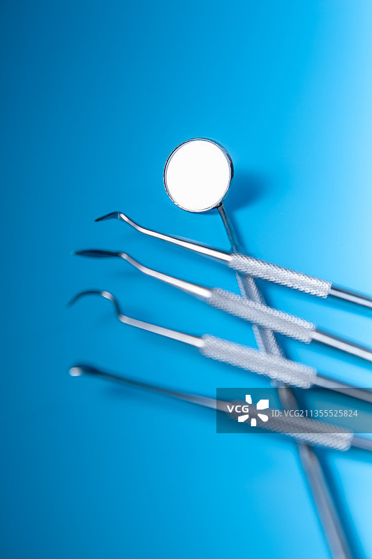 牙科工具静物图片素材