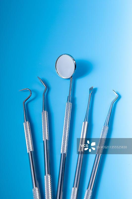 牙科工具静物图片素材