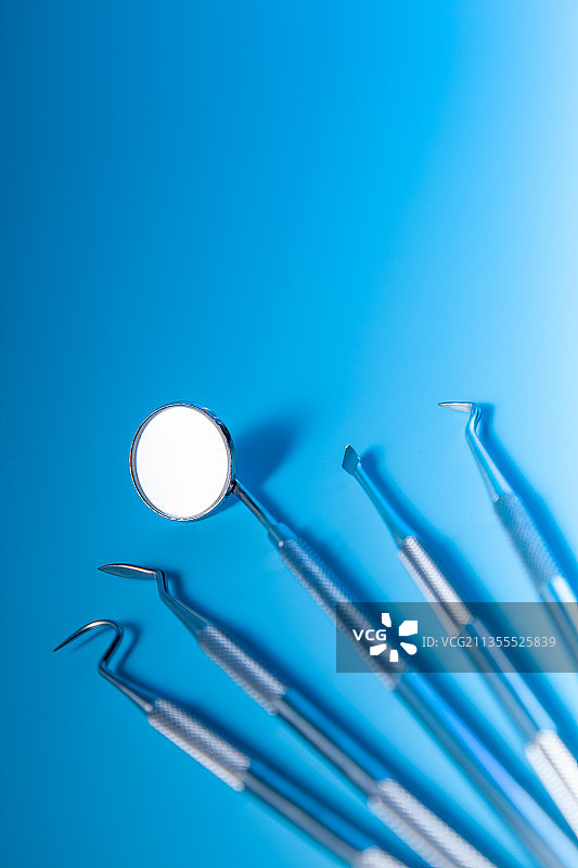 牙科工具静物图片素材