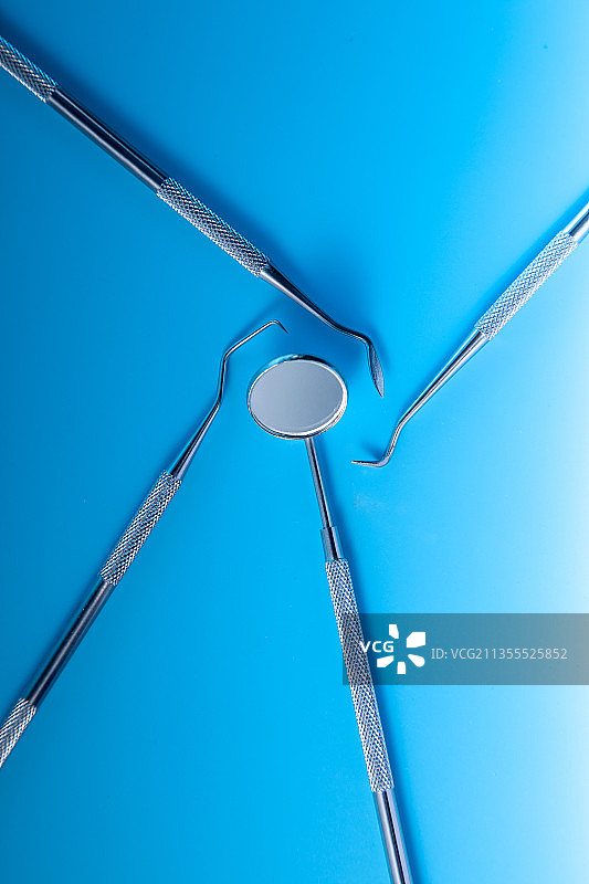 牙科工具静物图片素材