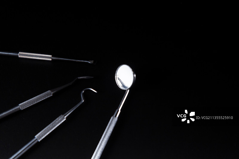 牙科工具静物图片素材