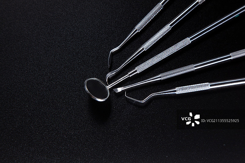 牙科工具静物图片素材