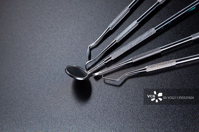 牙科工具静物图片素材