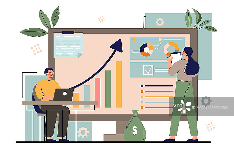 财务分析报告图片素材