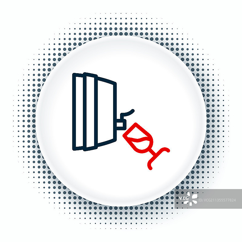 品酒会品尝图标线条图片素材