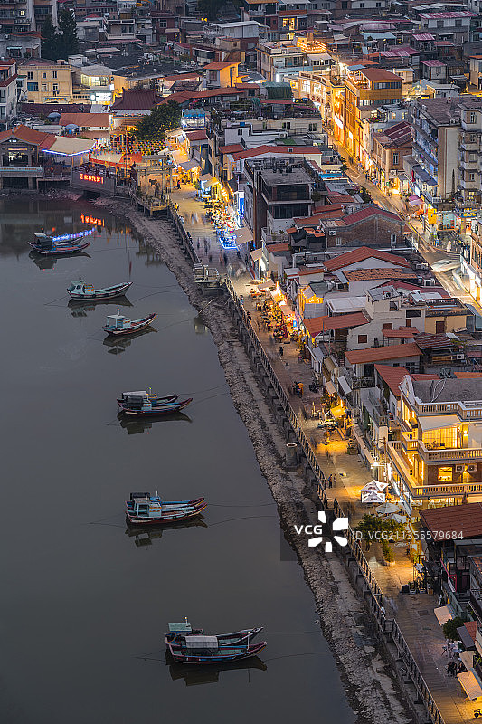 厦门沙坡尾之夜图片素材